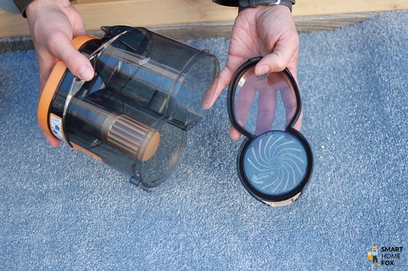 Philips Akkustaubsauger Test Turbo-Saugbürste